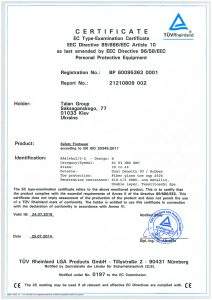 EC type-examination certificate